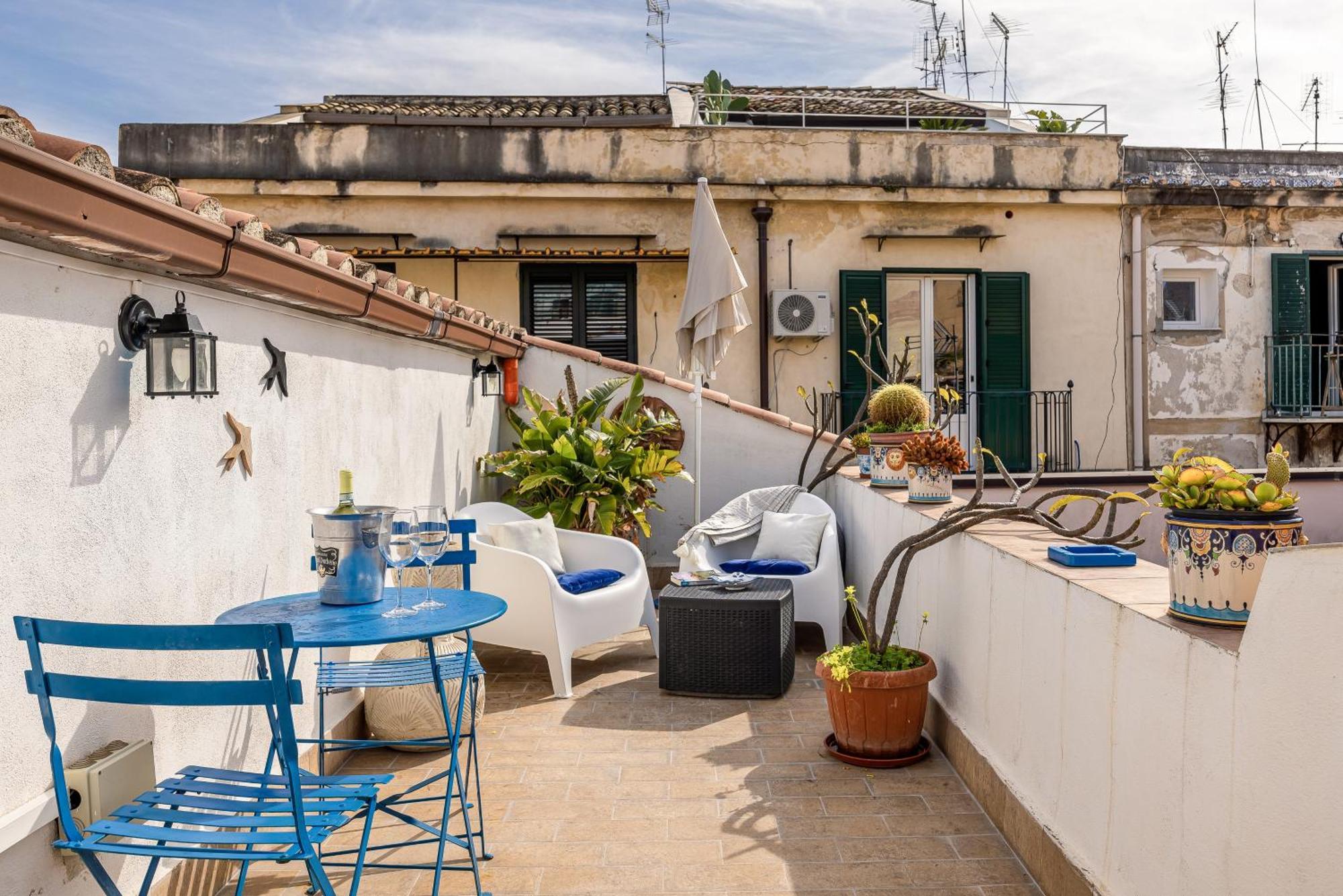 Sofia'S Apt Loft Incantevole Con Terrazza Privata Palermo Exterior photo